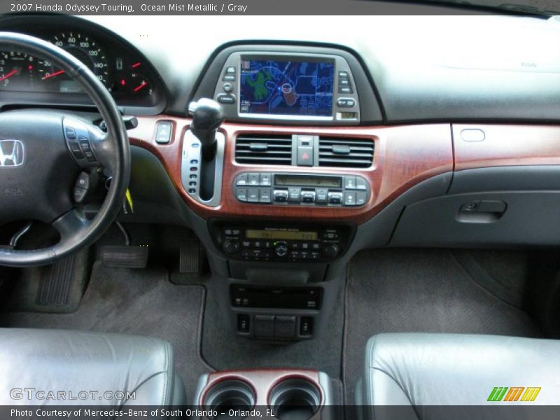 Ocean Mist Metallic / Gray 2007 Honda Odyssey Touring