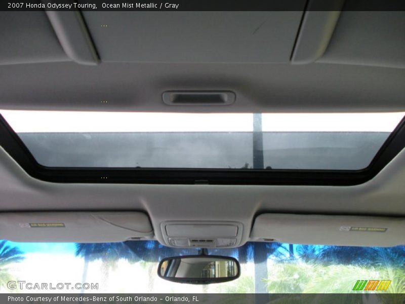 Ocean Mist Metallic / Gray 2007 Honda Odyssey Touring
