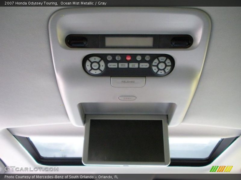 Ocean Mist Metallic / Gray 2007 Honda Odyssey Touring