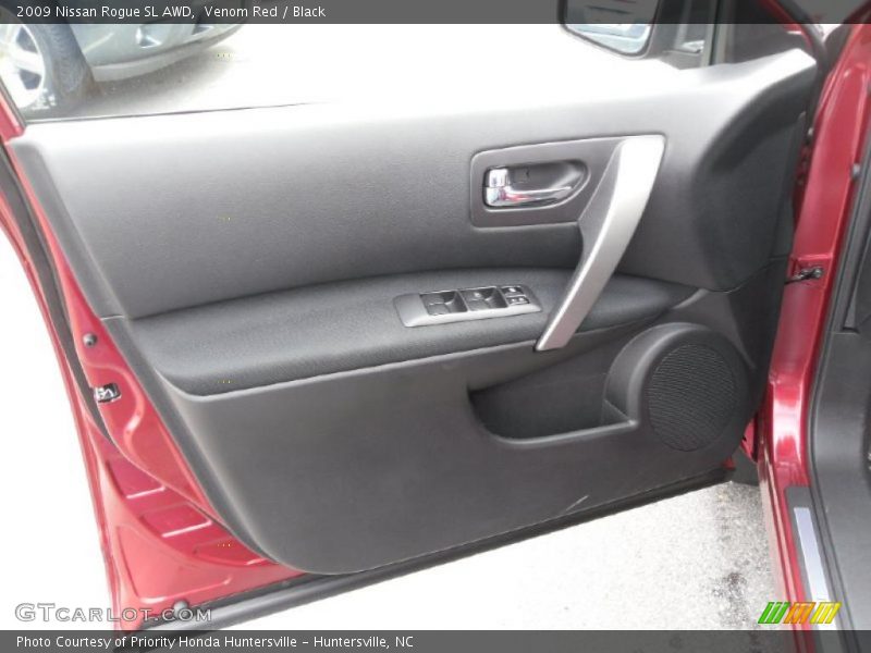 Venom Red / Black 2009 Nissan Rogue SL AWD