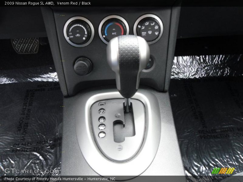 Venom Red / Black 2009 Nissan Rogue SL AWD