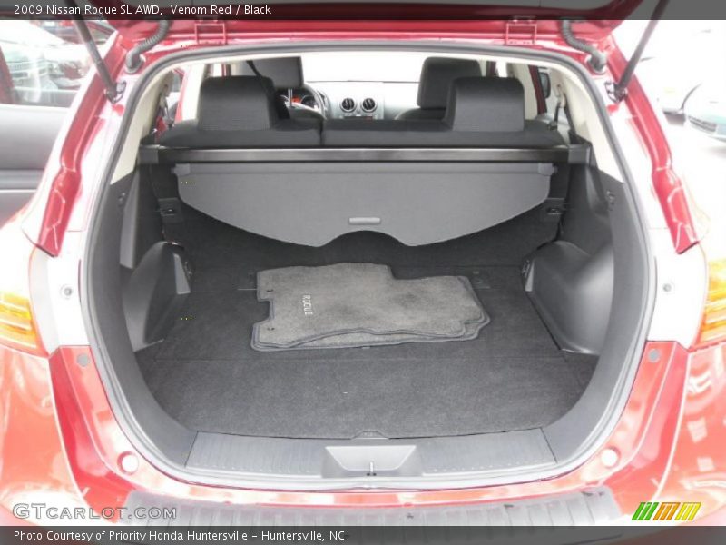 Venom Red / Black 2009 Nissan Rogue SL AWD