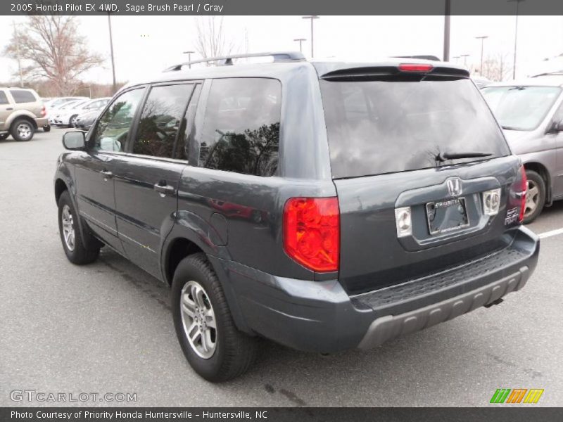 Sage Brush Pearl / Gray 2005 Honda Pilot EX 4WD