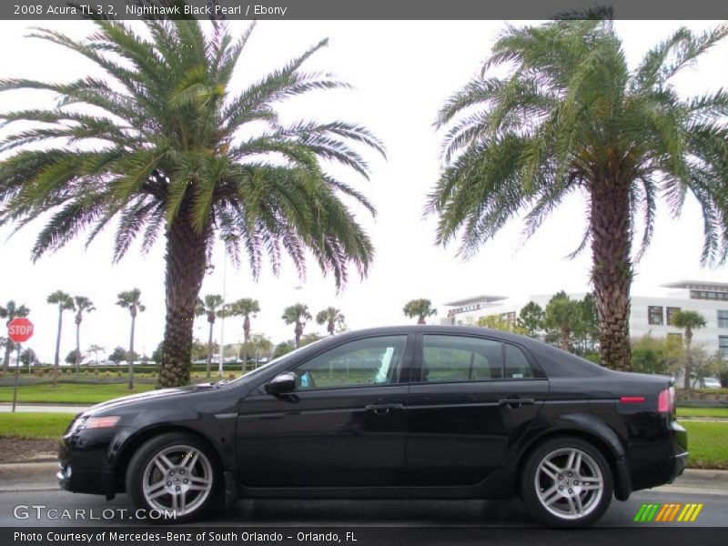 Nighthawk Black Pearl / Ebony 2008 Acura TL 3.2