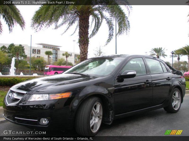 Nighthawk Black Pearl / Ebony 2008 Acura TL 3.2