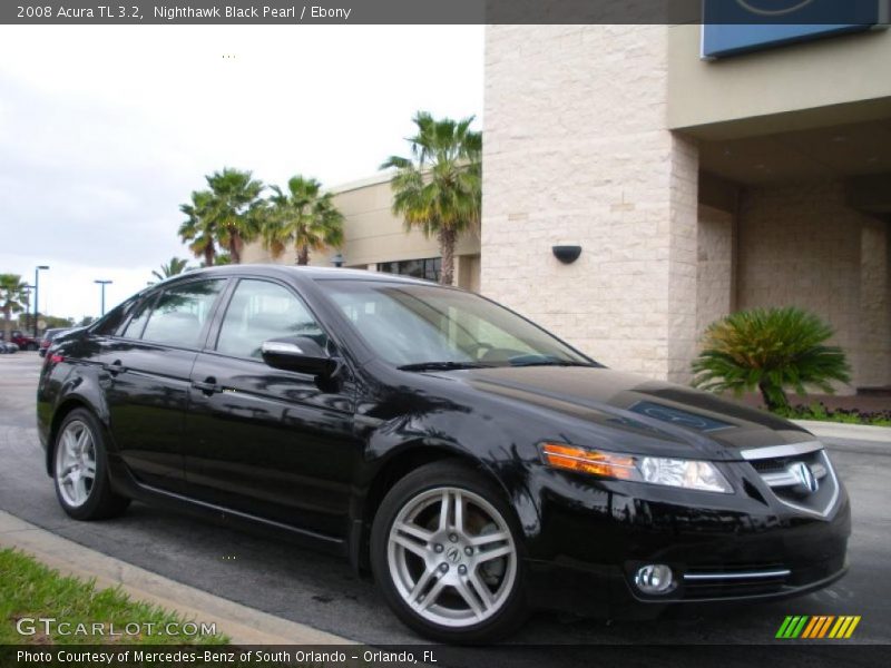 Nighthawk Black Pearl / Ebony 2008 Acura TL 3.2