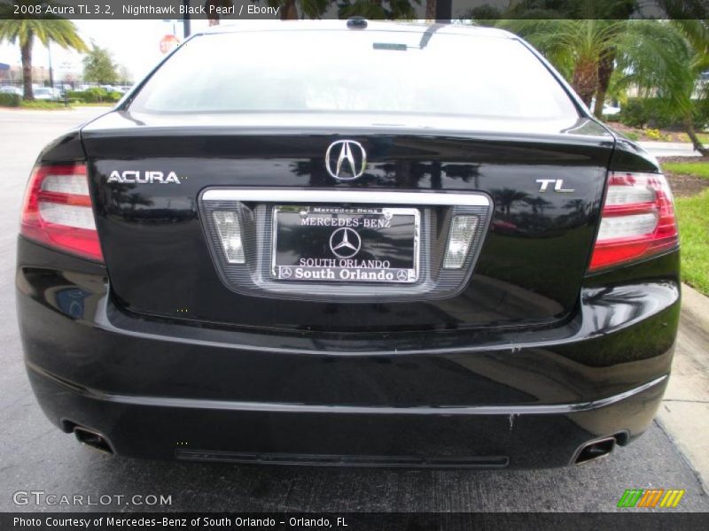 Nighthawk Black Pearl / Ebony 2008 Acura TL 3.2