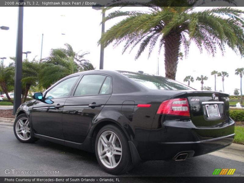 Nighthawk Black Pearl / Ebony 2008 Acura TL 3.2