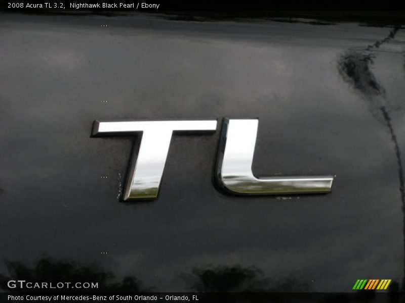 Nighthawk Black Pearl / Ebony 2008 Acura TL 3.2