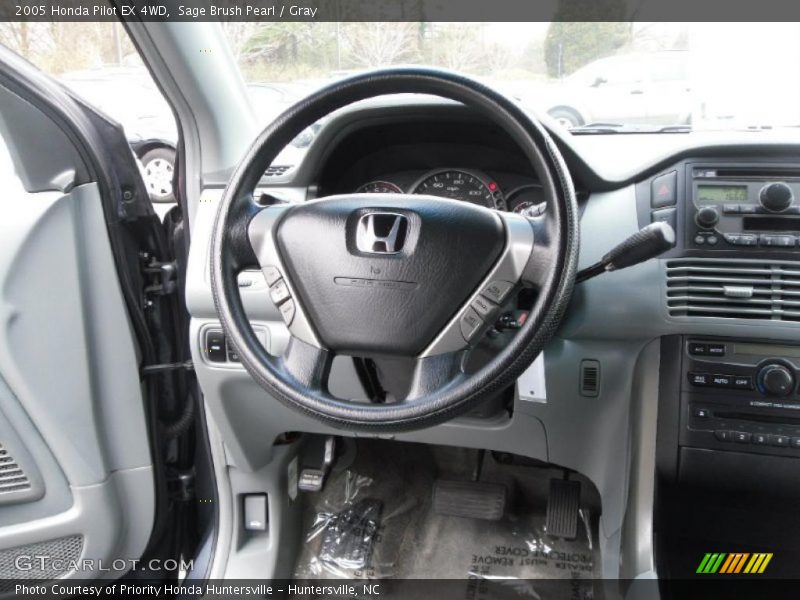 Sage Brush Pearl / Gray 2005 Honda Pilot EX 4WD