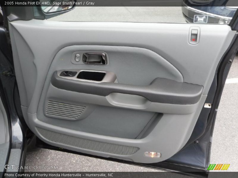 Sage Brush Pearl / Gray 2005 Honda Pilot EX 4WD