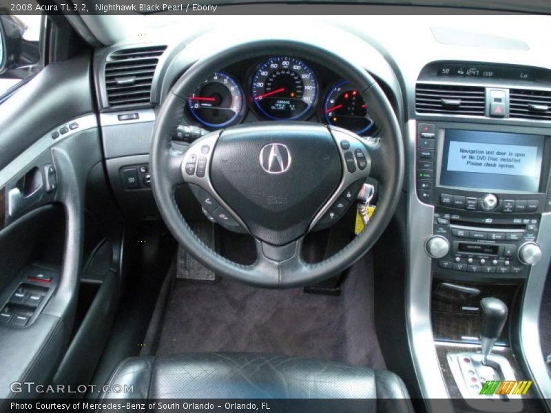 Nighthawk Black Pearl / Ebony 2008 Acura TL 3.2