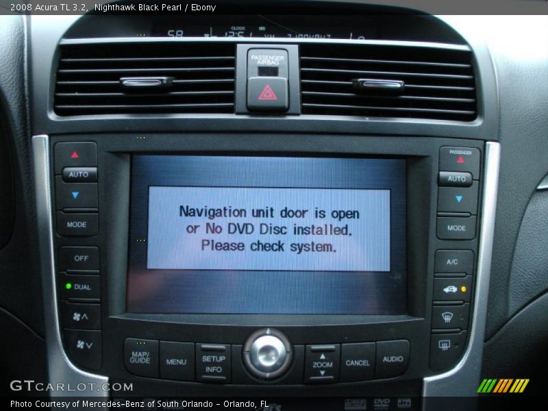 Nighthawk Black Pearl / Ebony 2008 Acura TL 3.2
