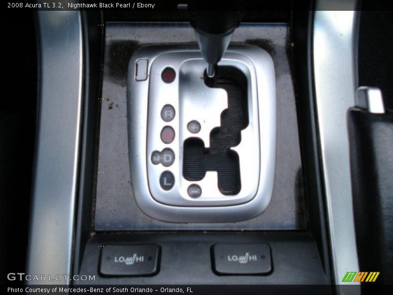 Nighthawk Black Pearl / Ebony 2008 Acura TL 3.2