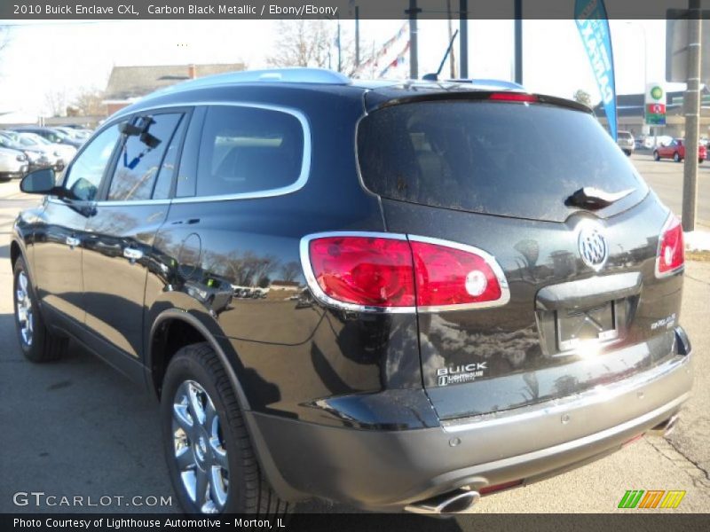 Carbon Black Metallic / Ebony/Ebony 2010 Buick Enclave CXL