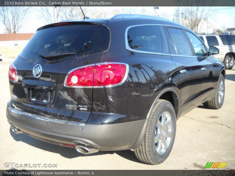 Carbon Black Metallic / Ebony/Ebony 2010 Buick Enclave CXL