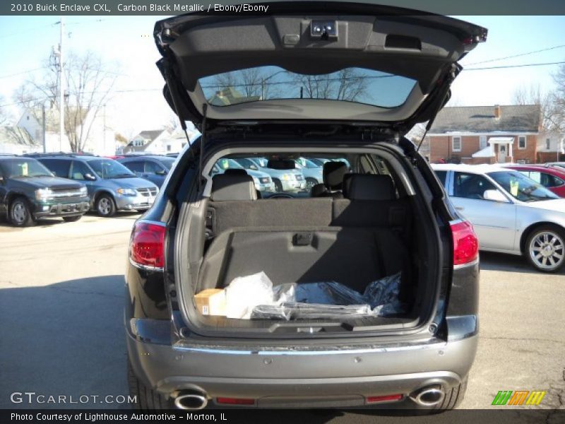 Carbon Black Metallic / Ebony/Ebony 2010 Buick Enclave CXL
