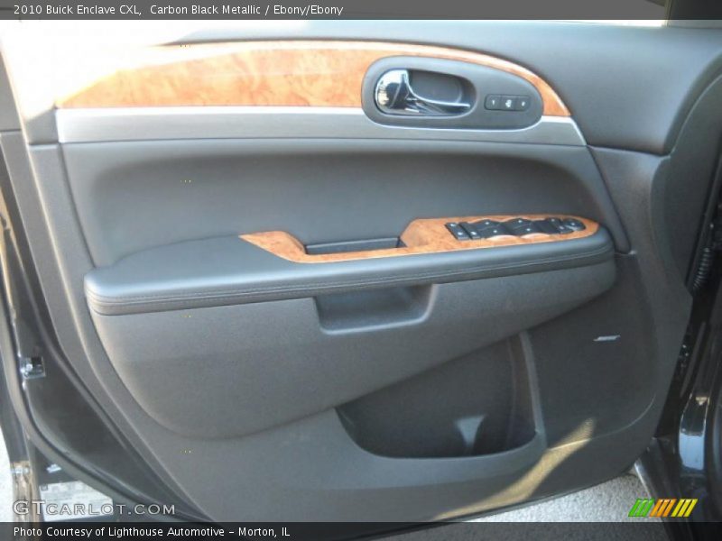 Carbon Black Metallic / Ebony/Ebony 2010 Buick Enclave CXL