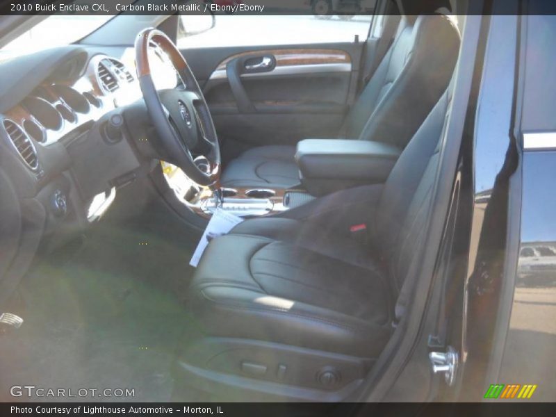 Carbon Black Metallic / Ebony/Ebony 2010 Buick Enclave CXL