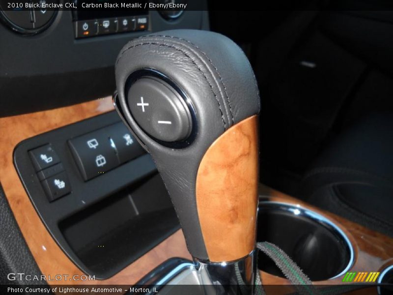 Carbon Black Metallic / Ebony/Ebony 2010 Buick Enclave CXL