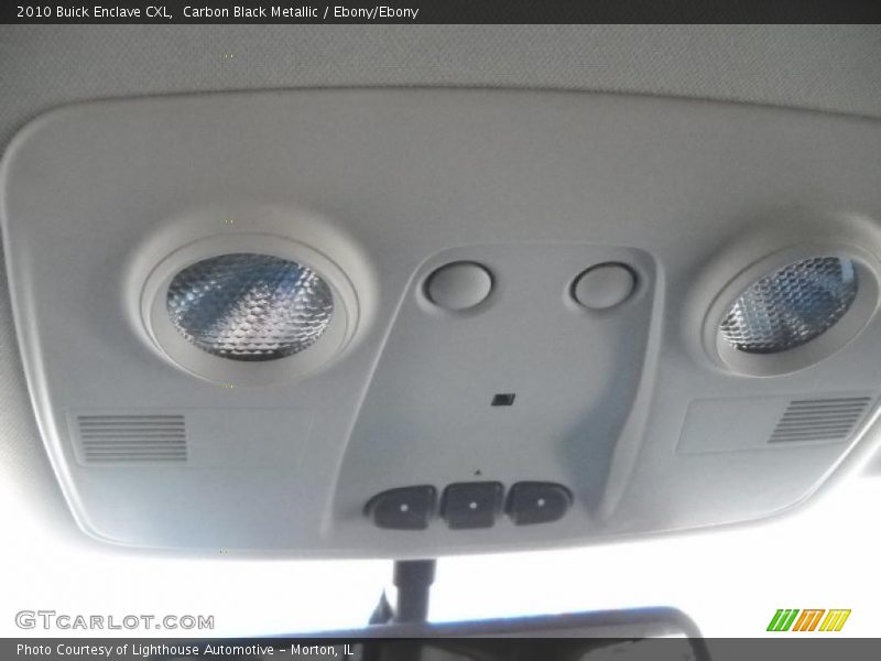 Carbon Black Metallic / Ebony/Ebony 2010 Buick Enclave CXL