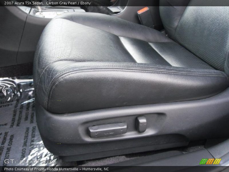 Carbon Gray Pearl / Ebony 2007 Acura TSX Sedan