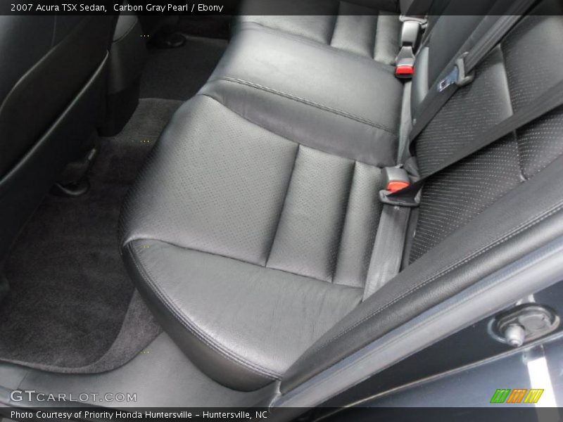 Carbon Gray Pearl / Ebony 2007 Acura TSX Sedan