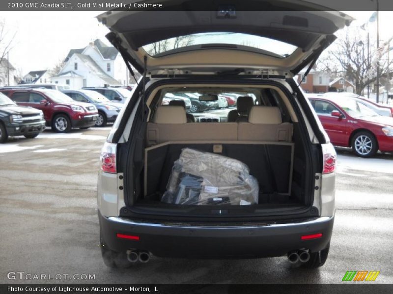 Gold Mist Metallic / Cashmere 2010 GMC Acadia SLT
