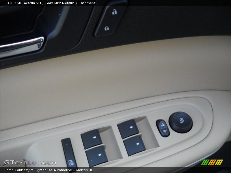 Gold Mist Metallic / Cashmere 2010 GMC Acadia SLT