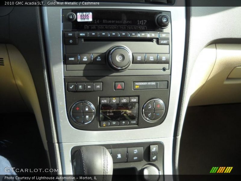 Gold Mist Metallic / Cashmere 2010 GMC Acadia SLT