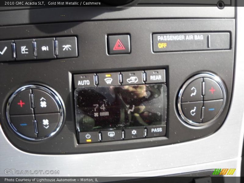 Gold Mist Metallic / Cashmere 2010 GMC Acadia SLT