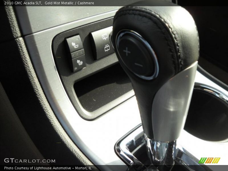 Gold Mist Metallic / Cashmere 2010 GMC Acadia SLT