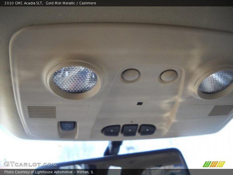 Gold Mist Metallic / Cashmere 2010 GMC Acadia SLT