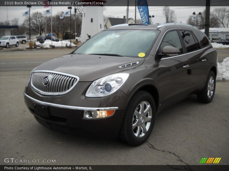 Cocoa Metallic / Cashmere/Cocoa 2010 Buick Enclave CXL