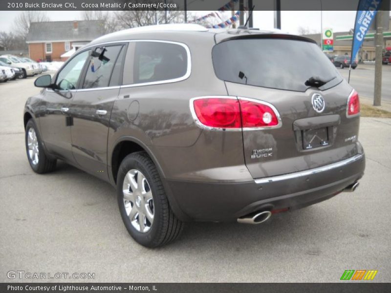 Cocoa Metallic / Cashmere/Cocoa 2010 Buick Enclave CXL