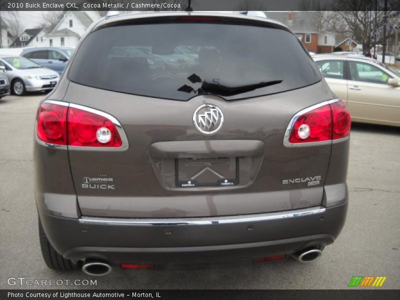Cocoa Metallic / Cashmere/Cocoa 2010 Buick Enclave CXL