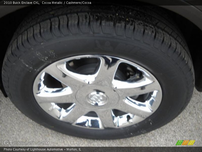 Cocoa Metallic / Cashmere/Cocoa 2010 Buick Enclave CXL