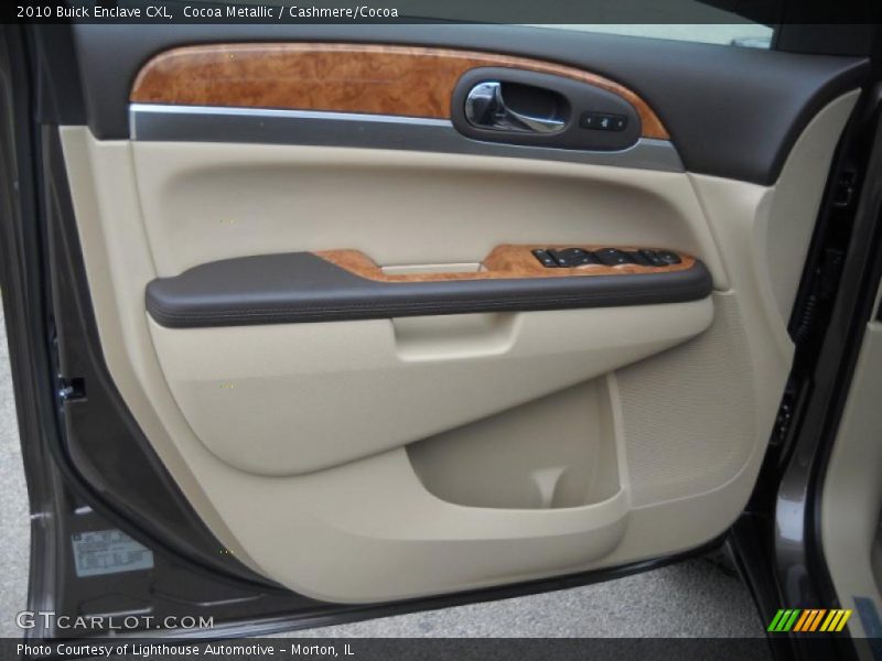 Cocoa Metallic / Cashmere/Cocoa 2010 Buick Enclave CXL