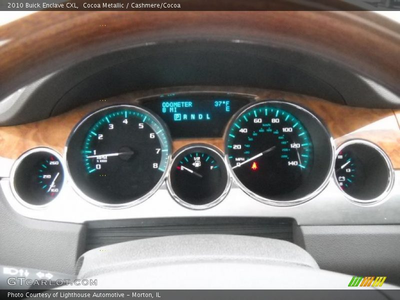Cocoa Metallic / Cashmere/Cocoa 2010 Buick Enclave CXL