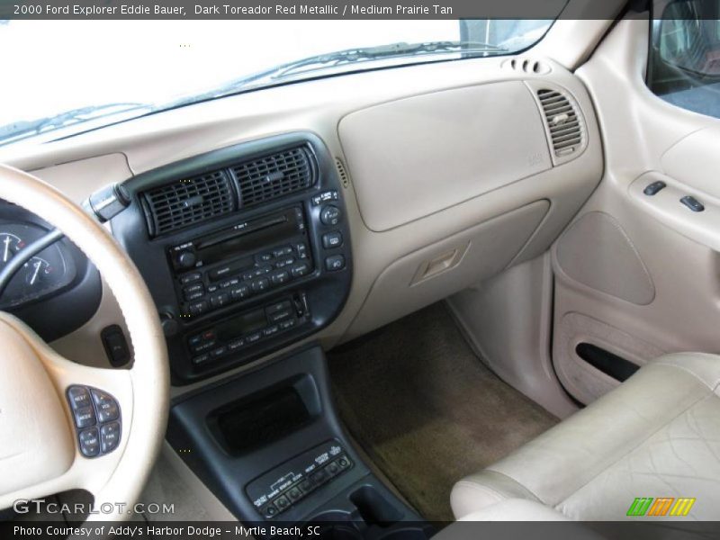 Dark Toreador Red Metallic / Medium Prairie Tan 2000 Ford Explorer Eddie Bauer
