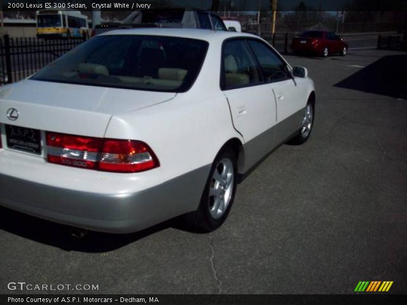 Crystal White / Ivory 2000 Lexus ES 300 Sedan