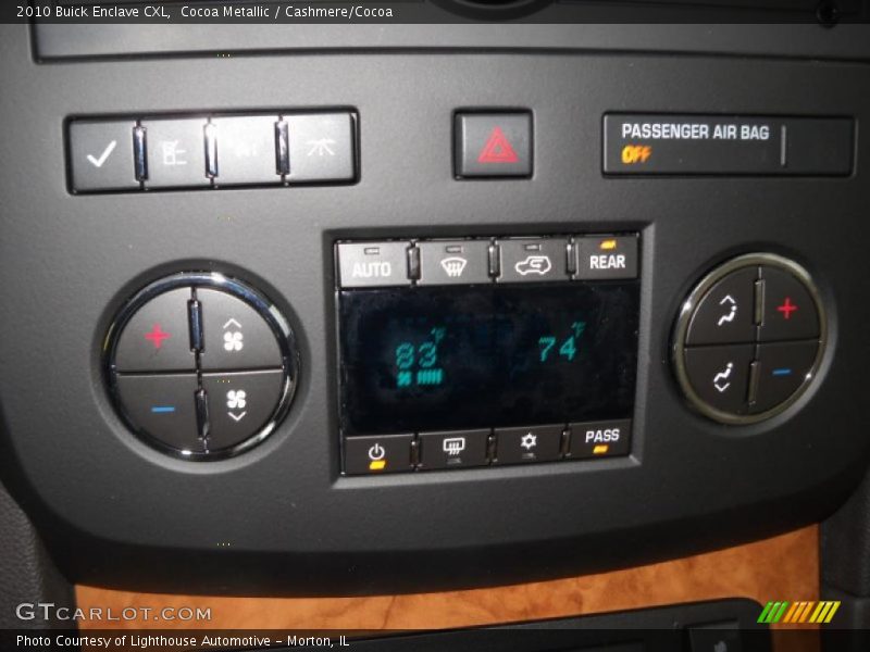 Cocoa Metallic / Cashmere/Cocoa 2010 Buick Enclave CXL