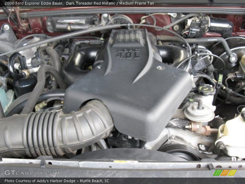 Dark Toreador Red Metallic / Medium Prairie Tan 2000 Ford Explorer Eddie Bauer