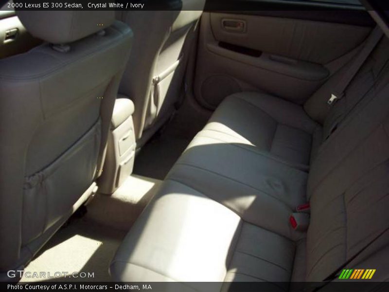 Crystal White / Ivory 2000 Lexus ES 300 Sedan