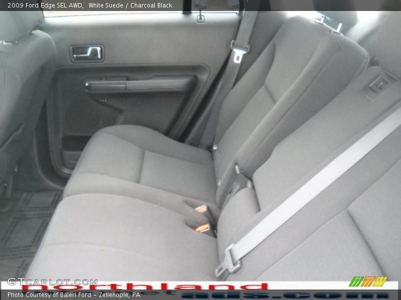 White Suede / Charcoal Black 2009 Ford Edge SEL AWD