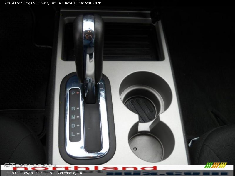 White Suede / Charcoal Black 2009 Ford Edge SEL AWD