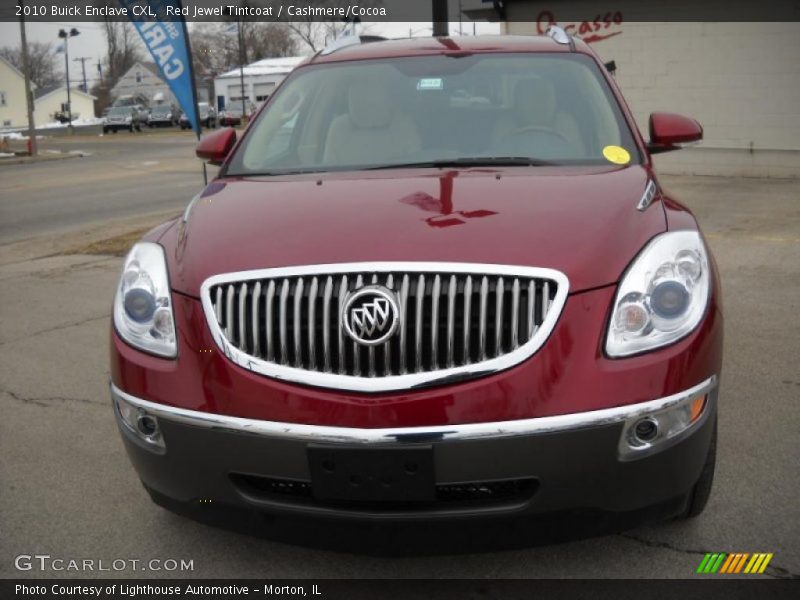 Red Jewel Tintcoat / Cashmere/Cocoa 2010 Buick Enclave CXL