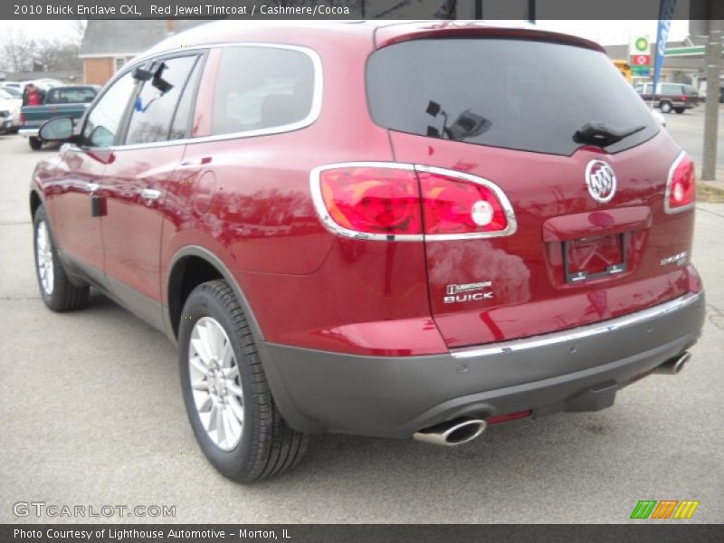 Red Jewel Tintcoat / Cashmere/Cocoa 2010 Buick Enclave CXL