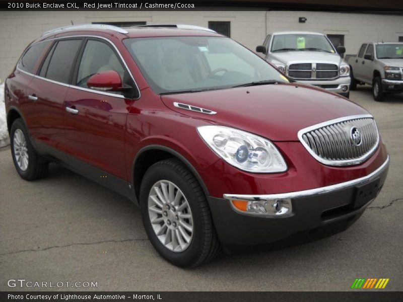 Red Jewel Tintcoat / Cashmere/Cocoa 2010 Buick Enclave CXL