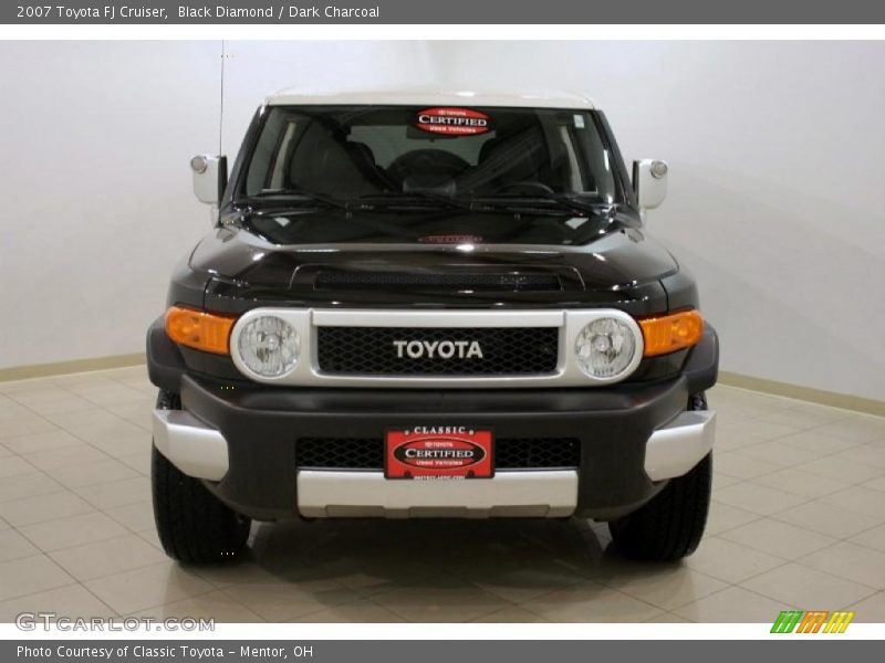 Black Diamond / Dark Charcoal 2007 Toyota FJ Cruiser